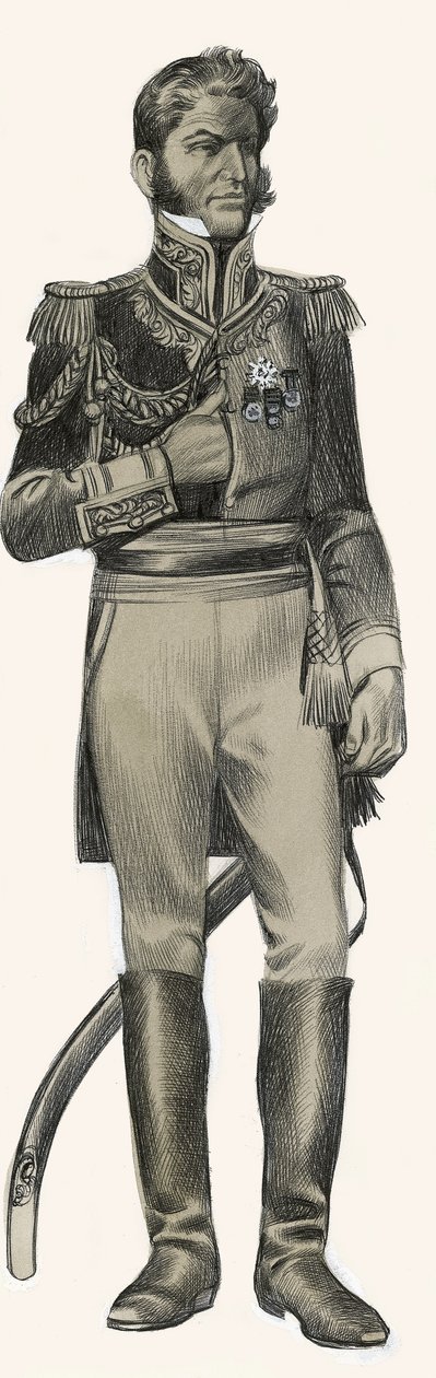 Antonio Lopez de Santa Anna de Ron Embleton