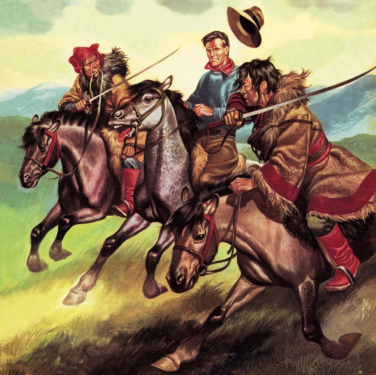 Cita con el peligro: ¡Capturado por bandidos chinos! de Ron Embleton