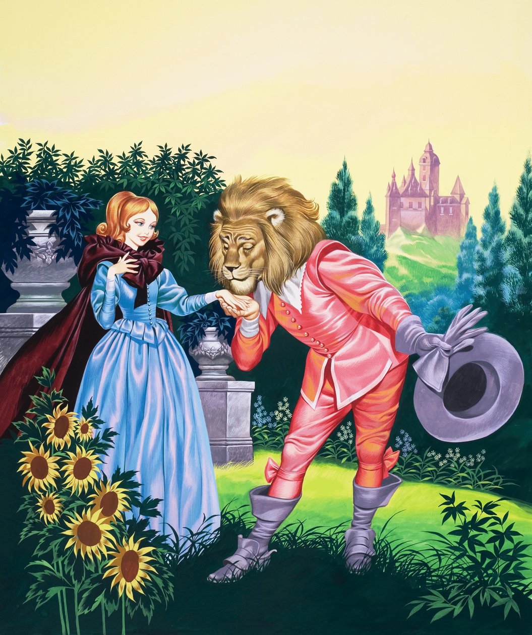 La Bella y la Bestia de Ron Embleton