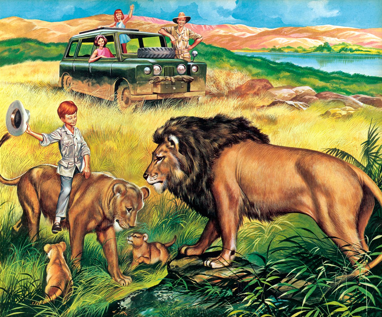 La leona de Paul de Ron Embleton