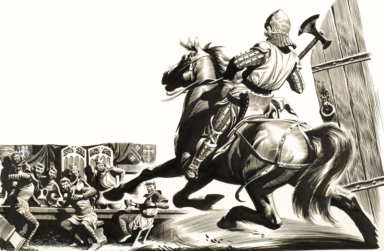 Sir Gawain y el Caballero Verde de Ron Embleton