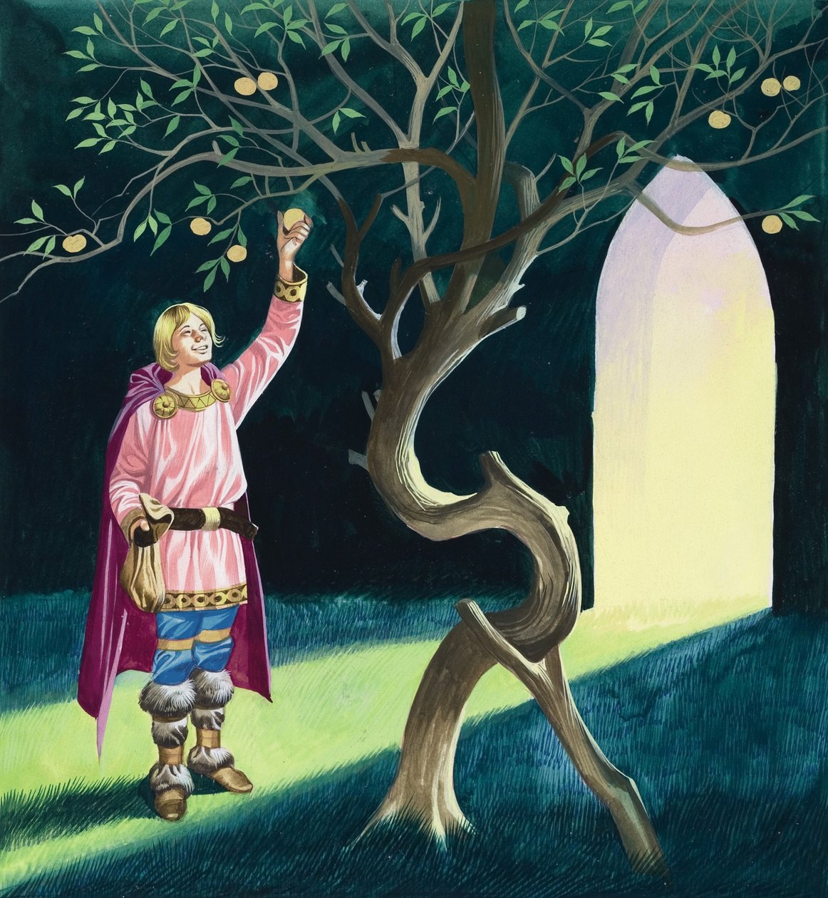 Las manzanas mágicas de Ron Embleton