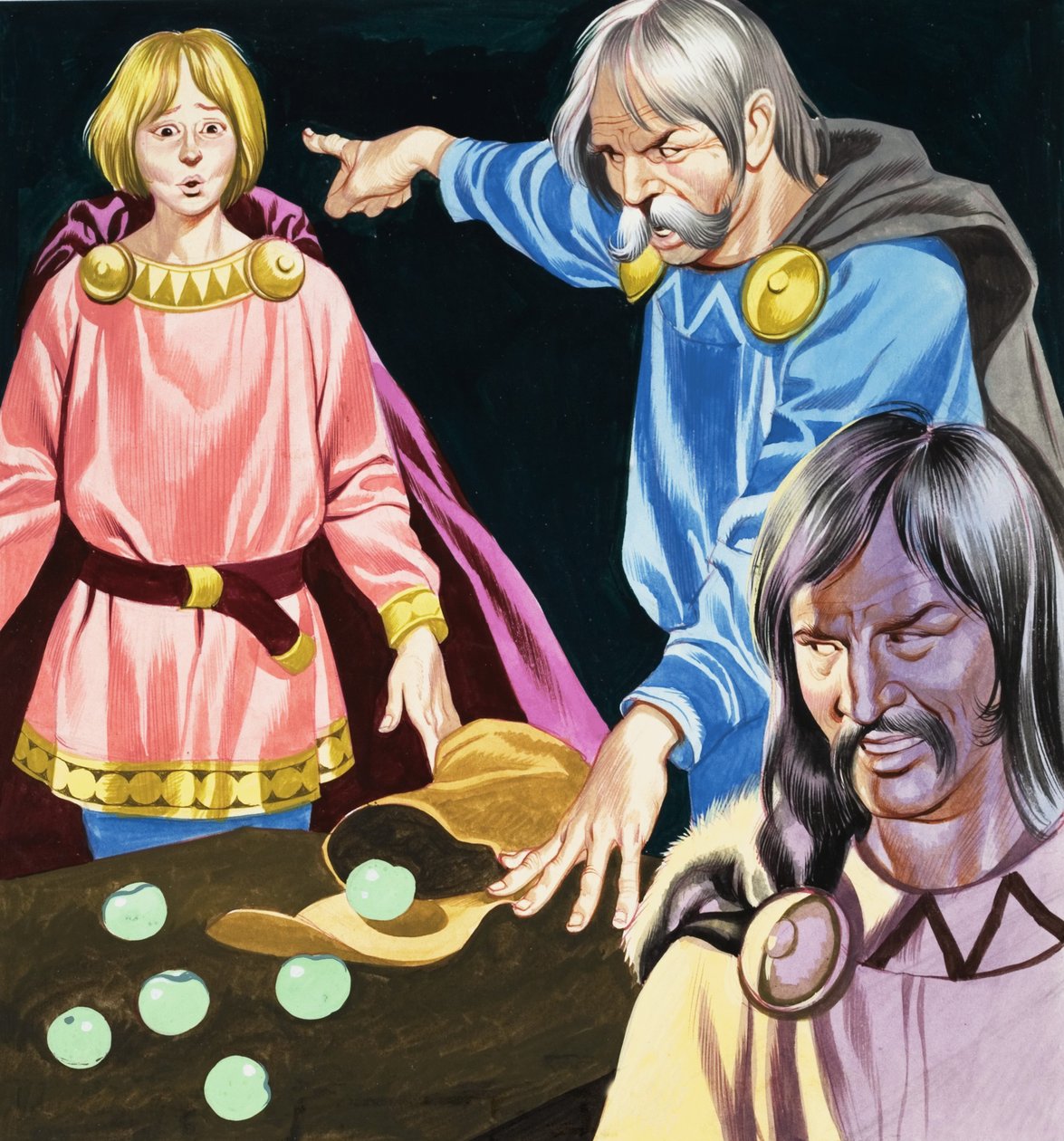 Las manzanas mágicas de Ron Embleton