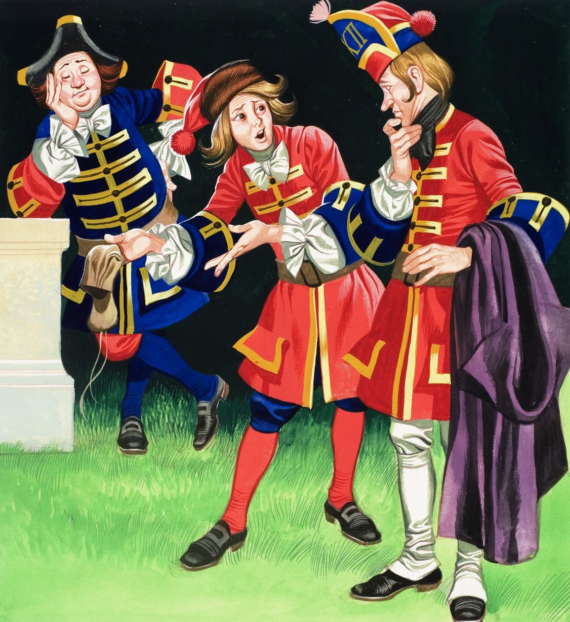 Los tres soldados de Ron Embleton