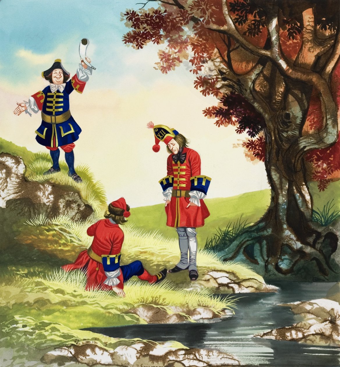 Los tres soldados de Ron Embleton
