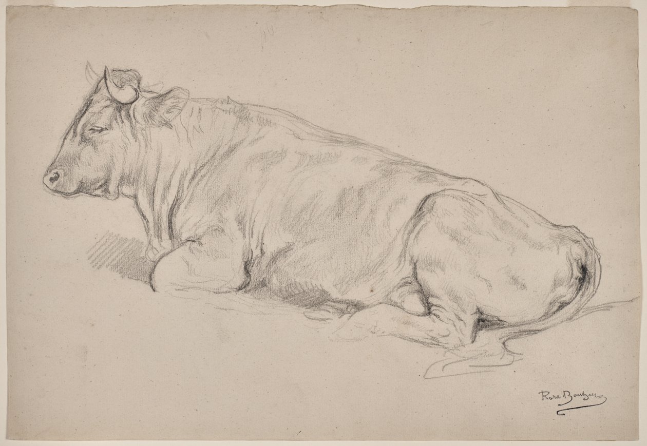 Toro en reposo de Rosa Bonheur