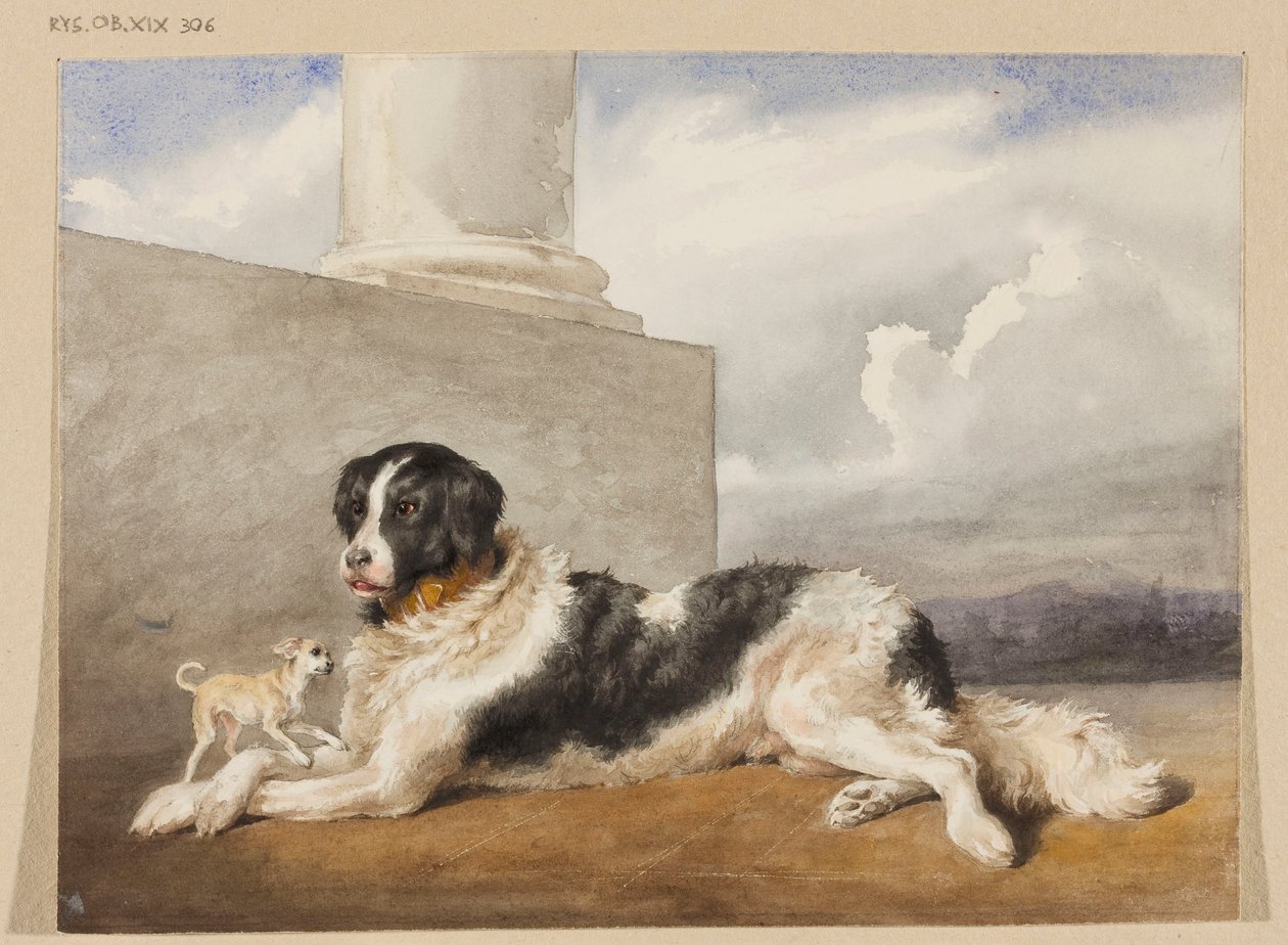 Los perros de los príncipes Czartoryski, Sultán y Rosette de Rosa Bonheur
