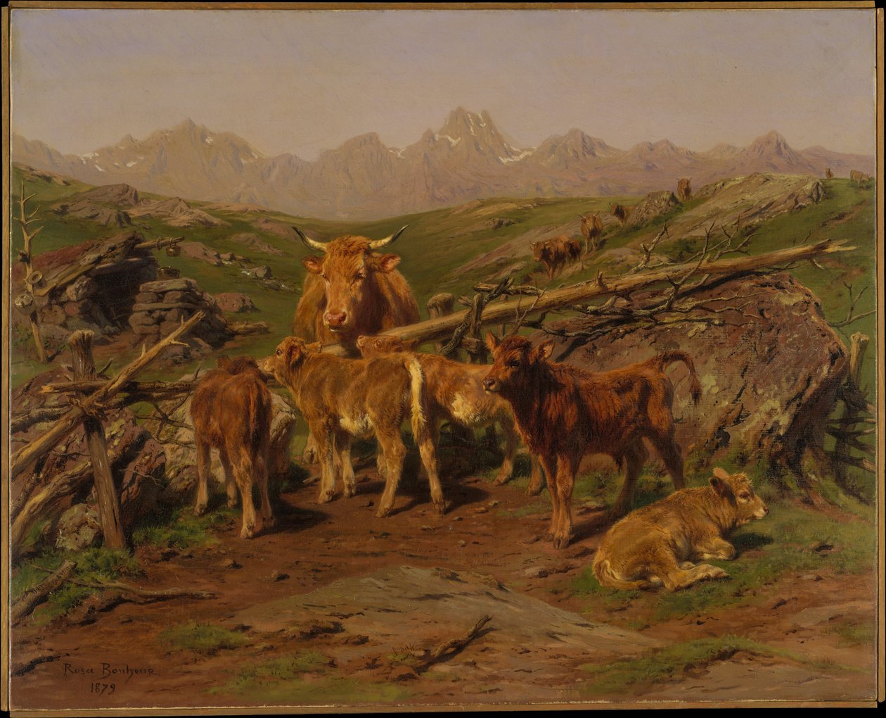 El destete de los terneros de Rosa Bonheur