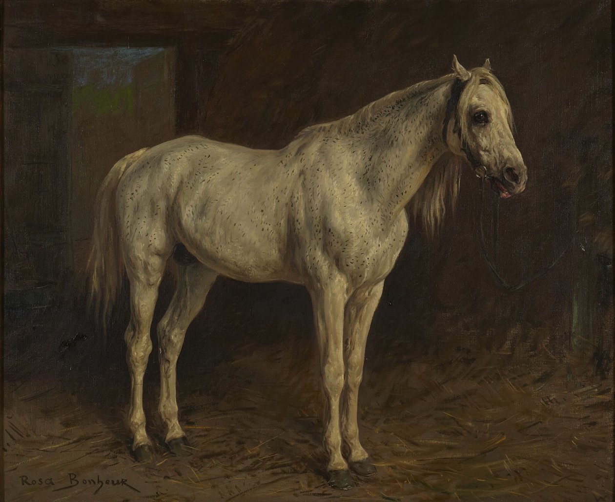 Caballo blanco de Rosa Bonheur