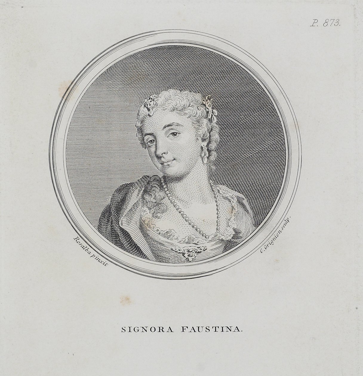 Signora Faustina, de 