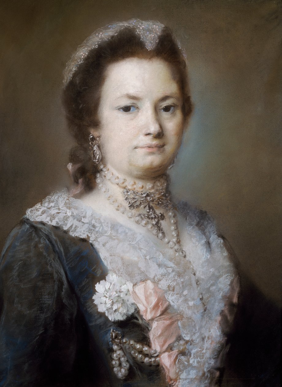 Retrato de una dama de Rosalba Giovanna Carriera