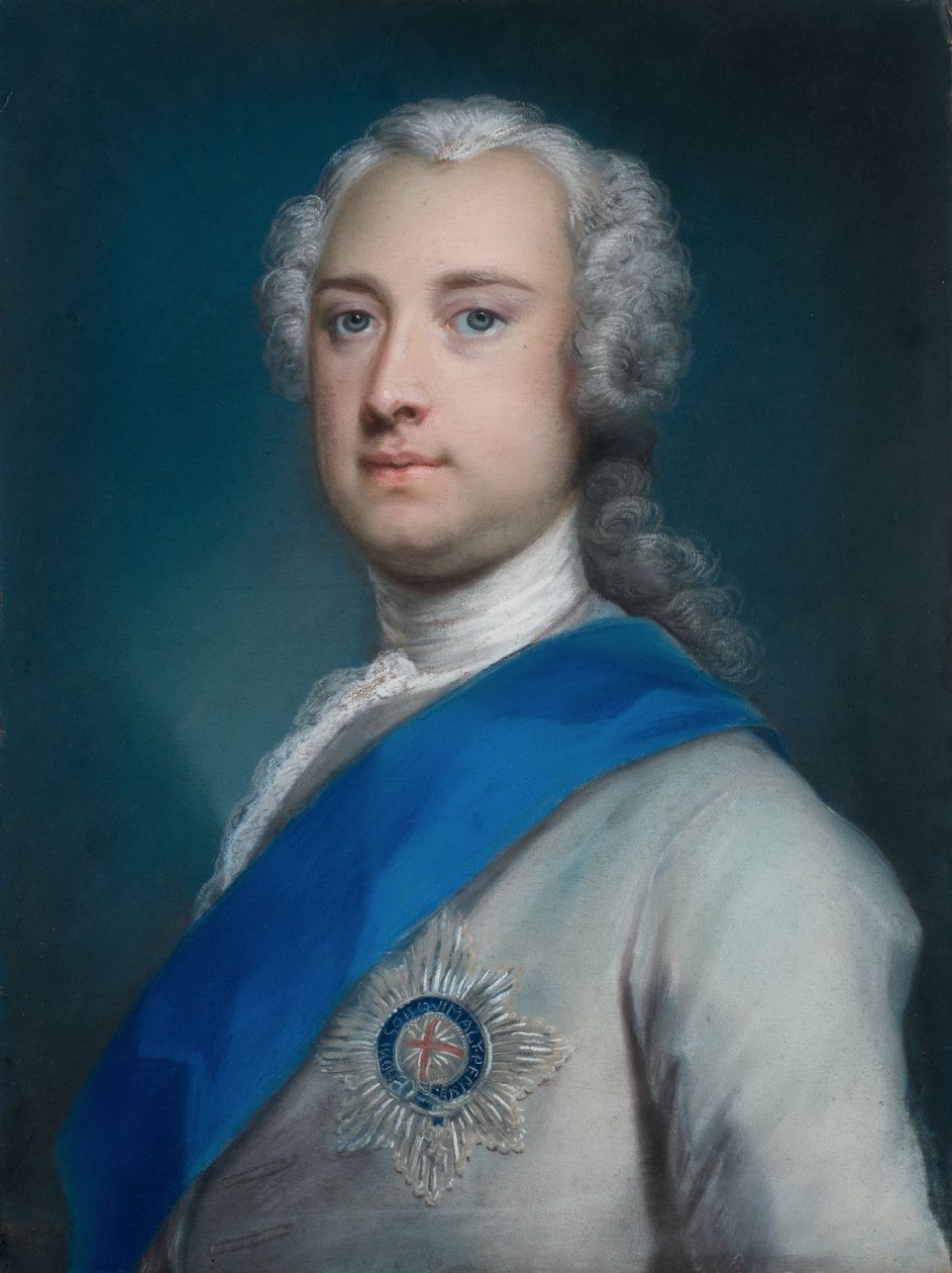 Retrato de hombre (pastel sobre papel) de Rosalba Giovanna Carriera