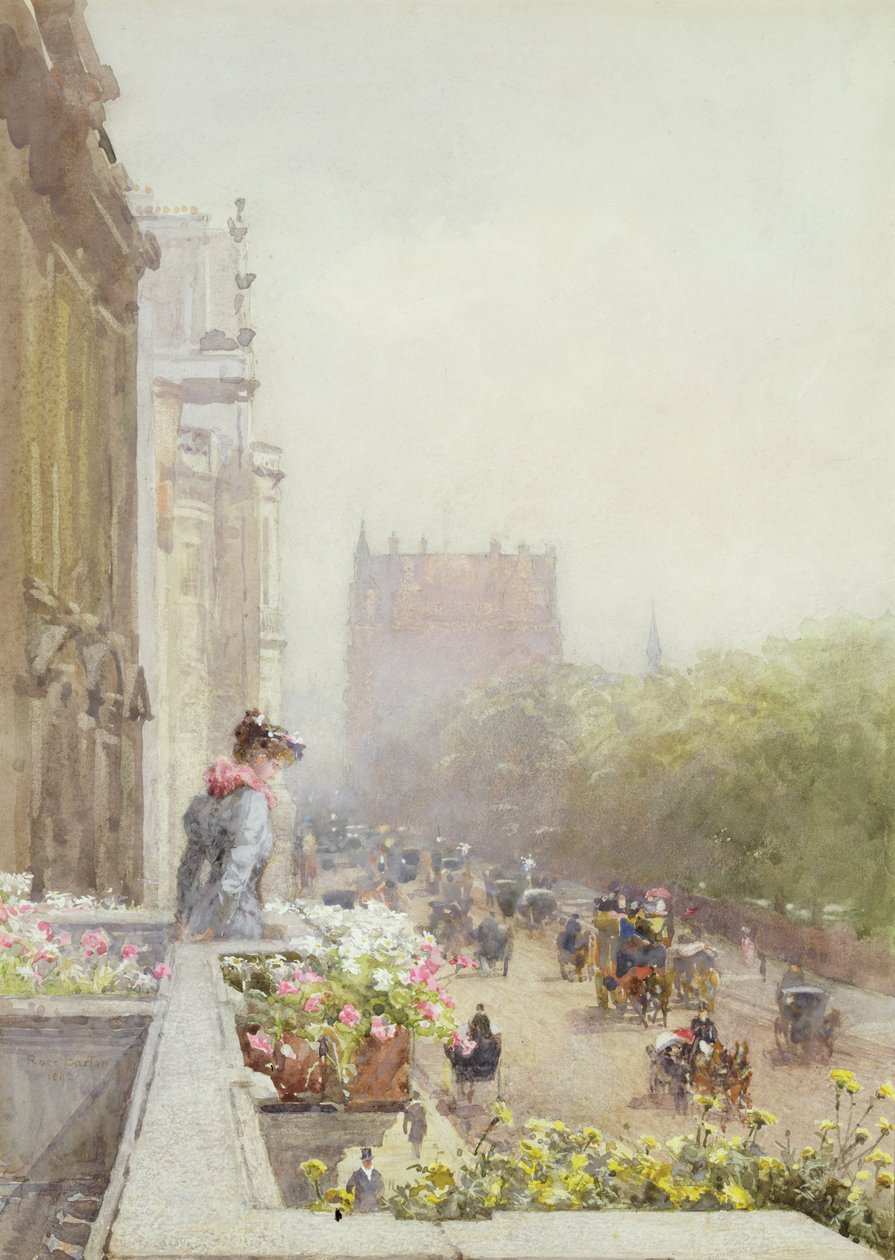 Piccadilly en junio, 1892 de Rose Maynard Barton