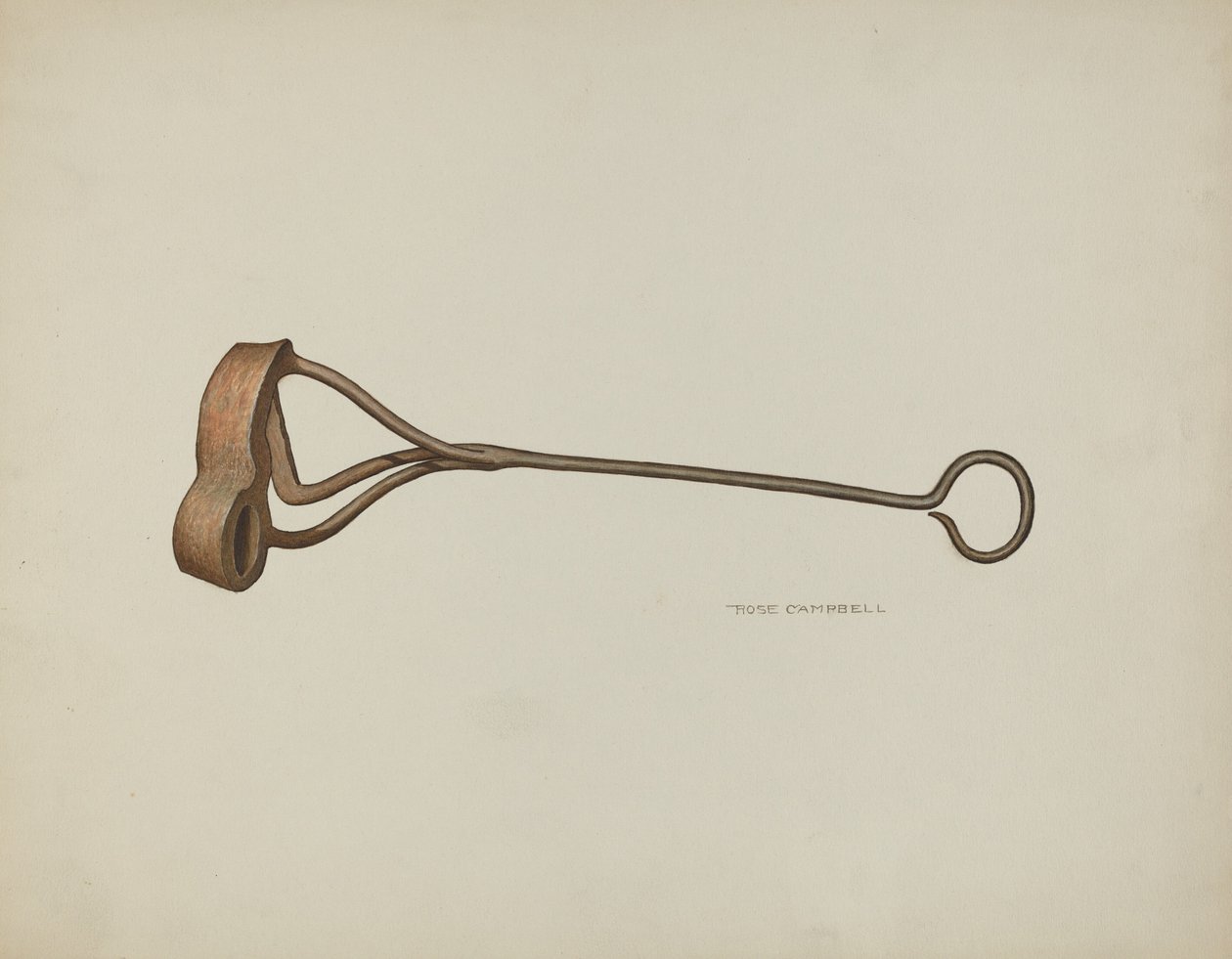 Hierro de marcar de Rose Campbell Gerke