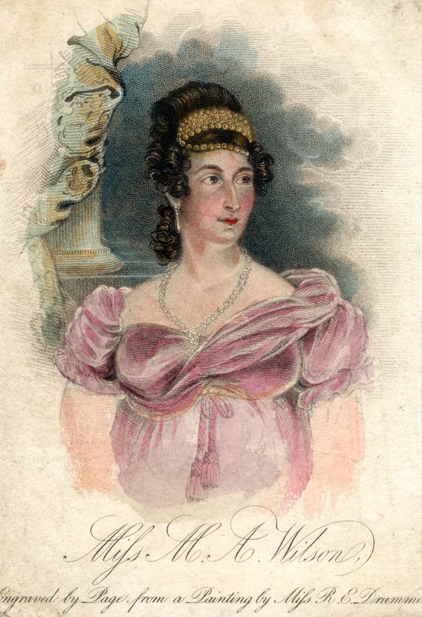 Señorita M A Wilson, c. 1820-1850 de Rose Emma Drummond
