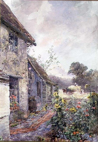 El carro de heno se acerca de Rose Maynard Barton