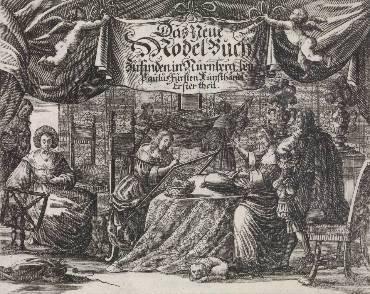 Das Neüe Modelbuch. . .Erster Theil, ca. 1660 de Rosina Helena Fürst