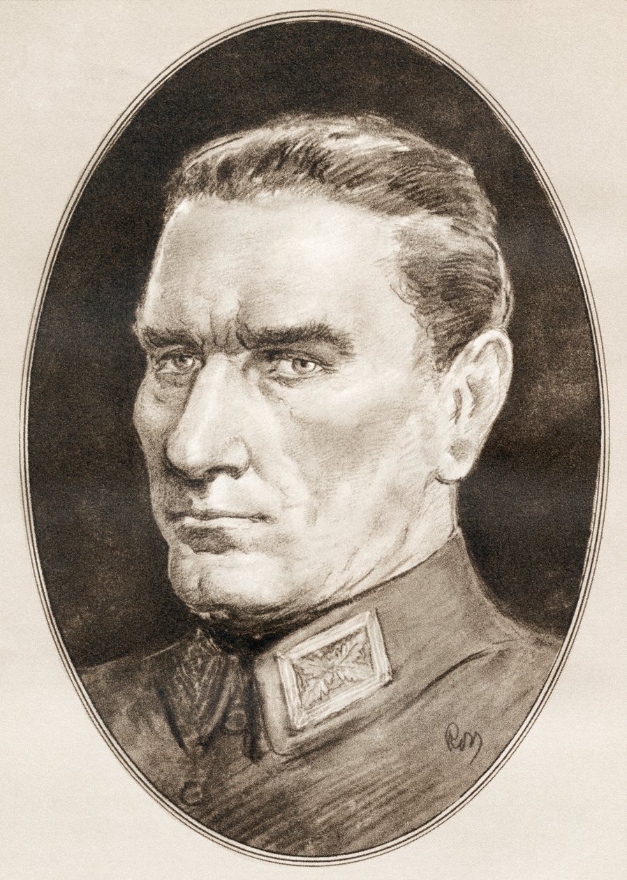 Mustafa Kemal Ataturk, de Biografías vivas de hombres famosos de Ross Gordon