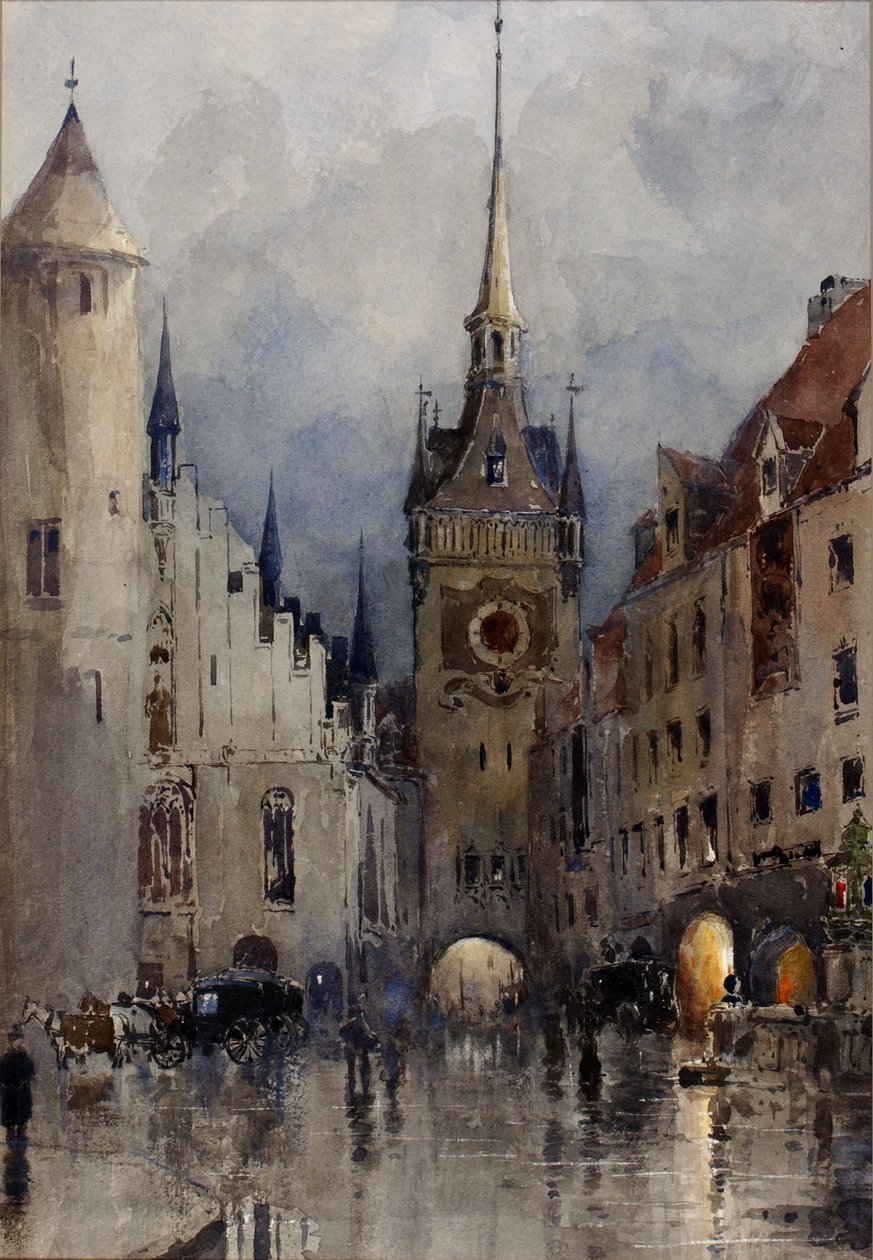 Escena callejera en Múnich de Ross Turner