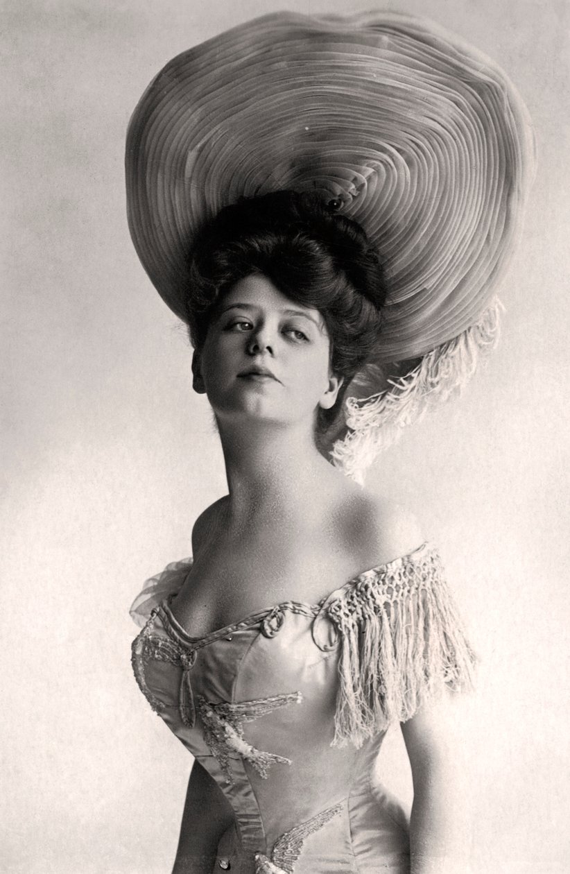 Camille Clifford 1885-1971, actriz belga, 1905 de Rotary Photo