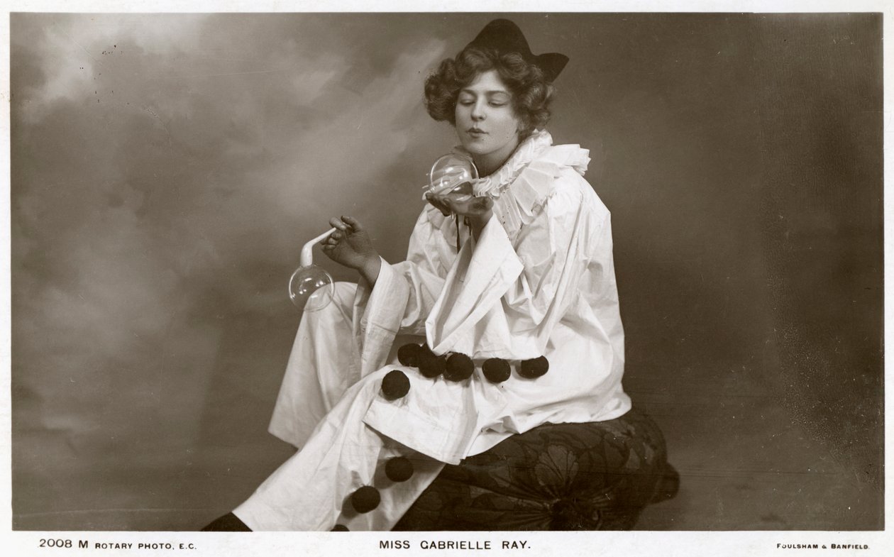 Gabrielle Ray, actriz, bailarina y cantante inglesa, c. 1900s de Rotary Photo