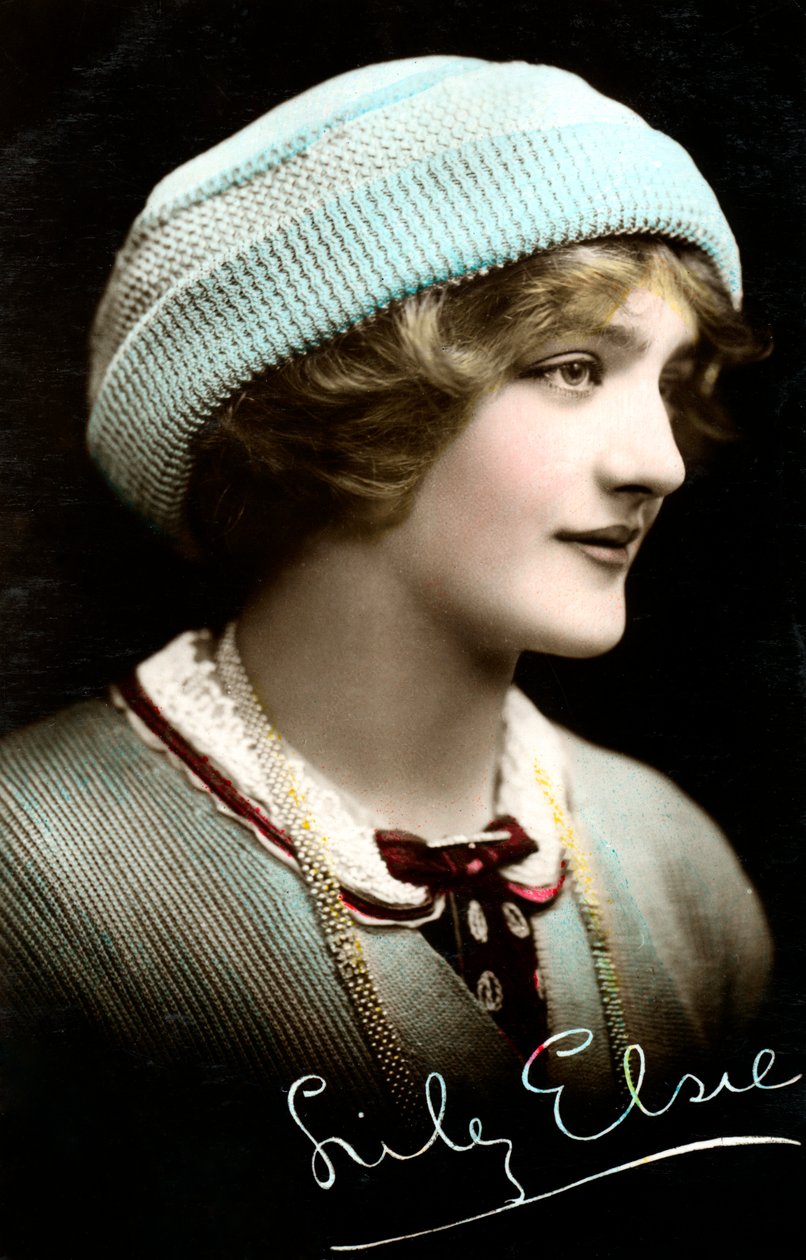 Lily Elsie 1886-1962, actriz inglesa, principios del siglo XX de Rotary Photo