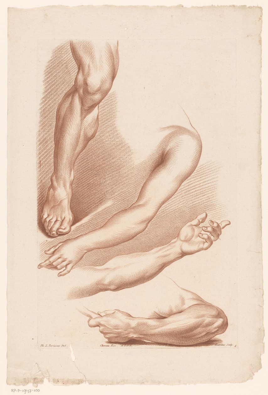 Tres brazos y una pierna
Principios del dibujo del natural, séptima parte (título de la serie)
VII Cahier de Principes du Dessin d