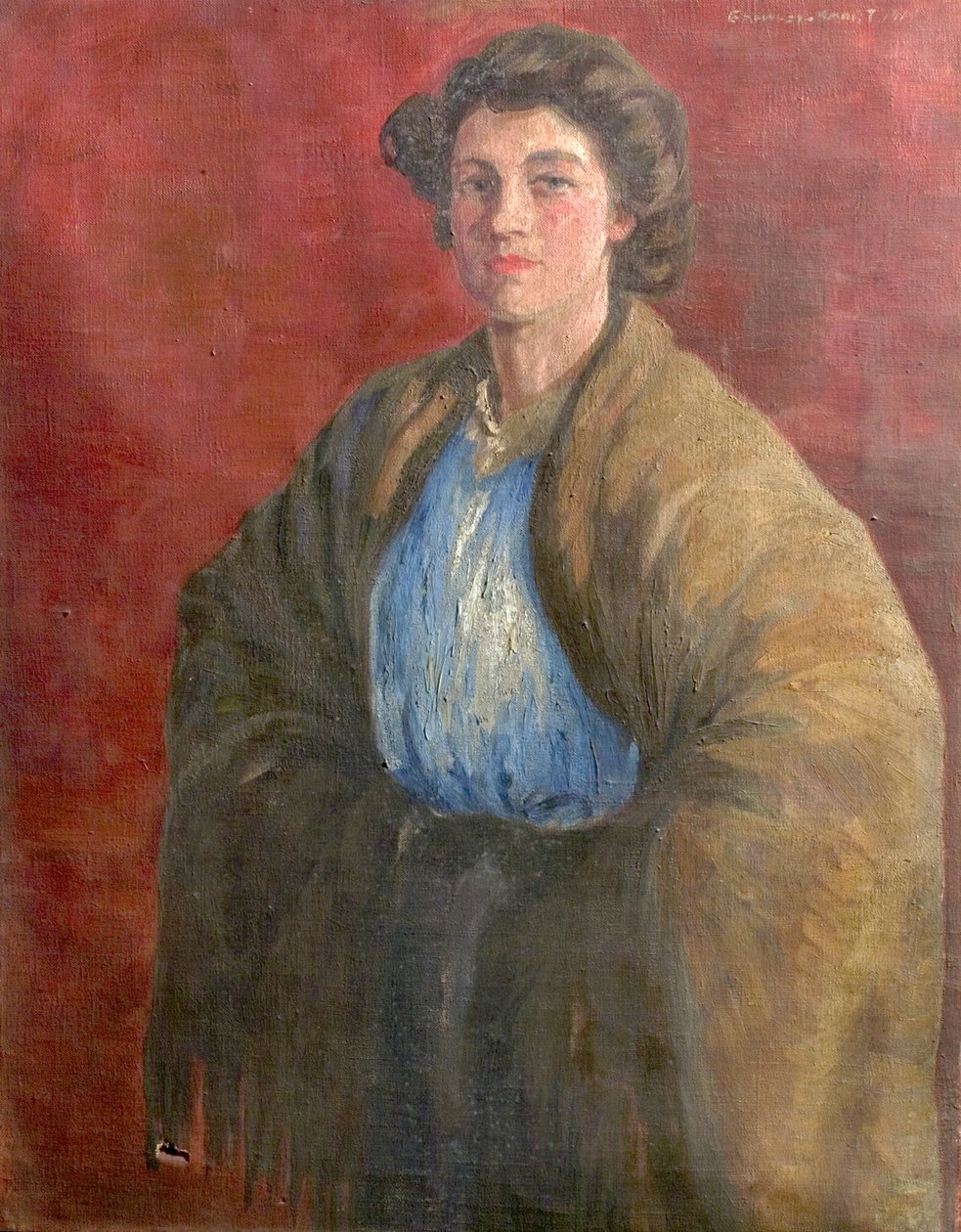 La señorita Muriel Pratt en el papel de Fanny en "Hindle Wakes" de Rowley Smart