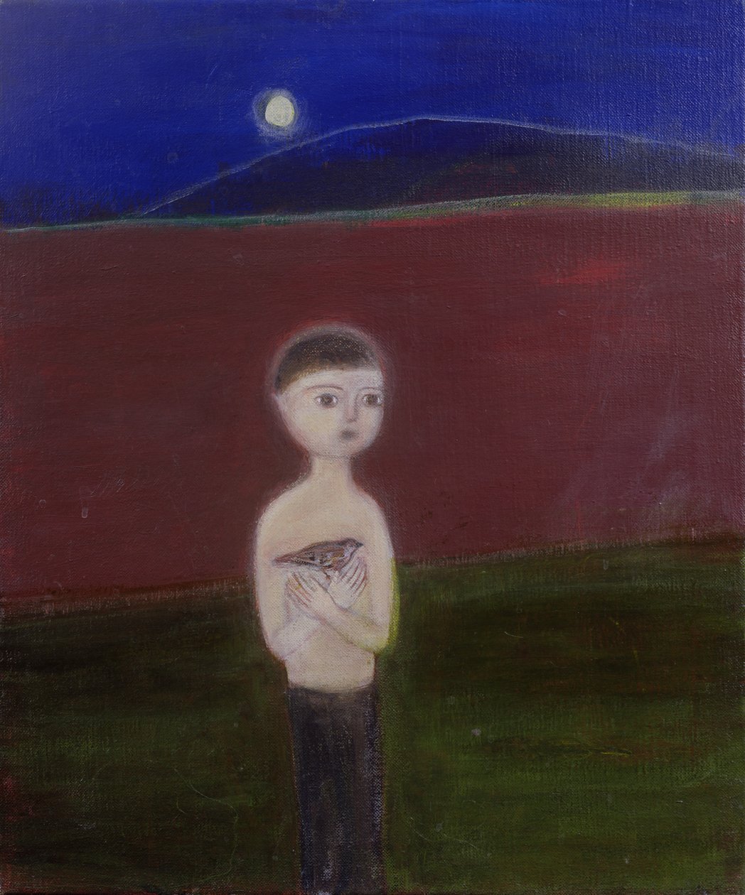 Niño a la Luz de la Luna, 2002 de Roya Salari