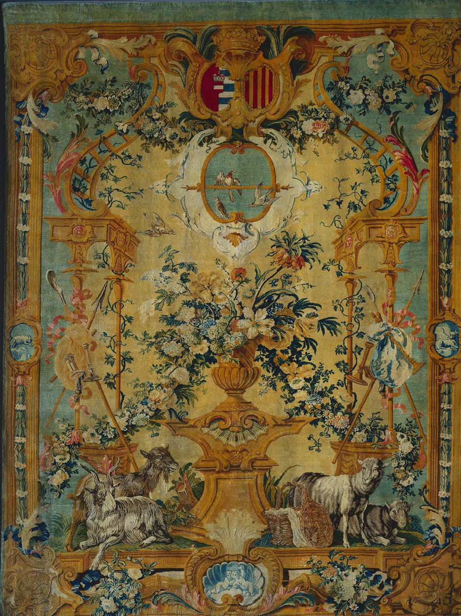 Panel: Primavera de Royal Savonnerie Manufactory, Chaillot Workshops