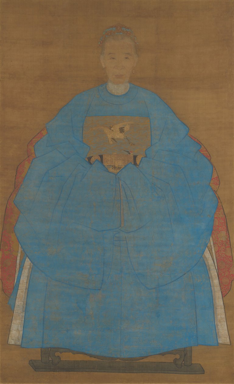 Retrato de una anciana de Ruan Zude