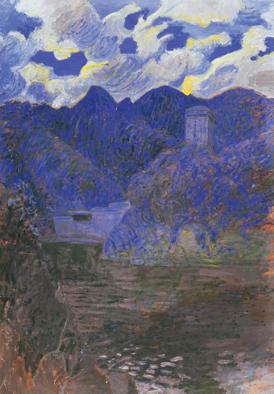 Amanecer de primavera en San Fruttuoso de Rubaldo Merello