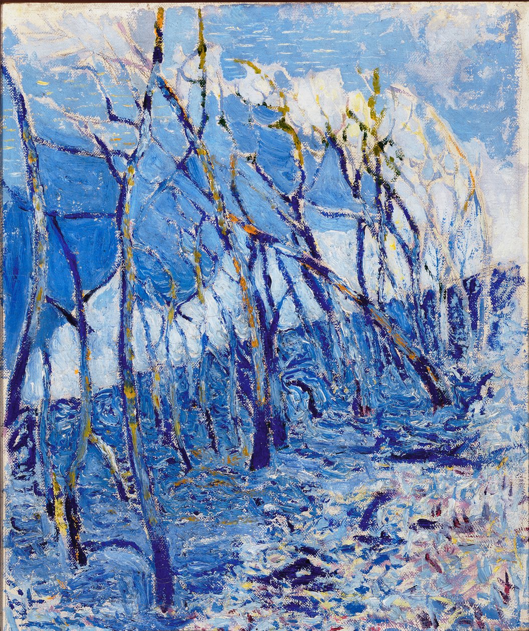 Paisaje o bosque de castaños, c.1918-21 de Rubaldo Merello