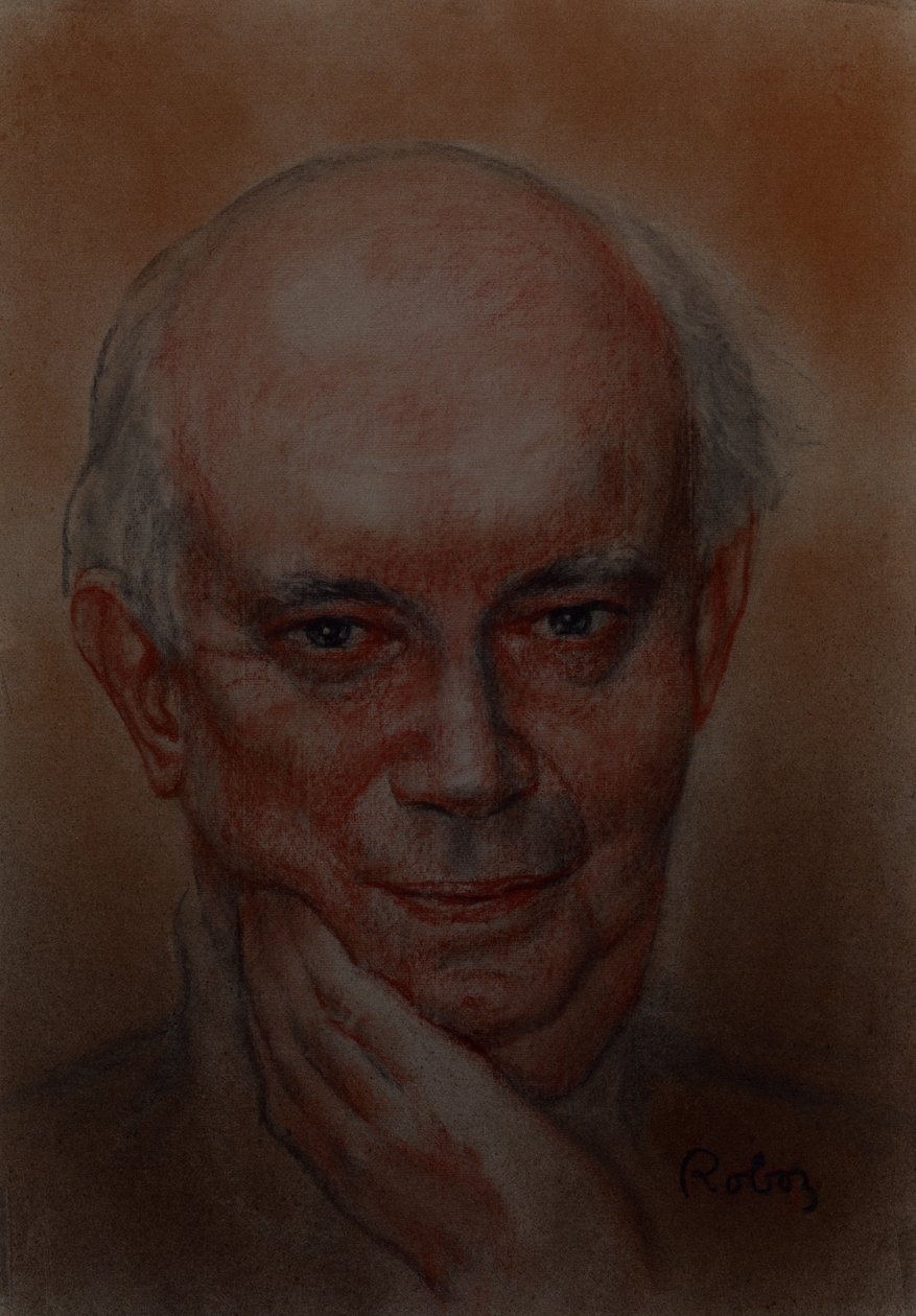 Retrato de Alan Ayckbourn de Rudolf Eichstaedt