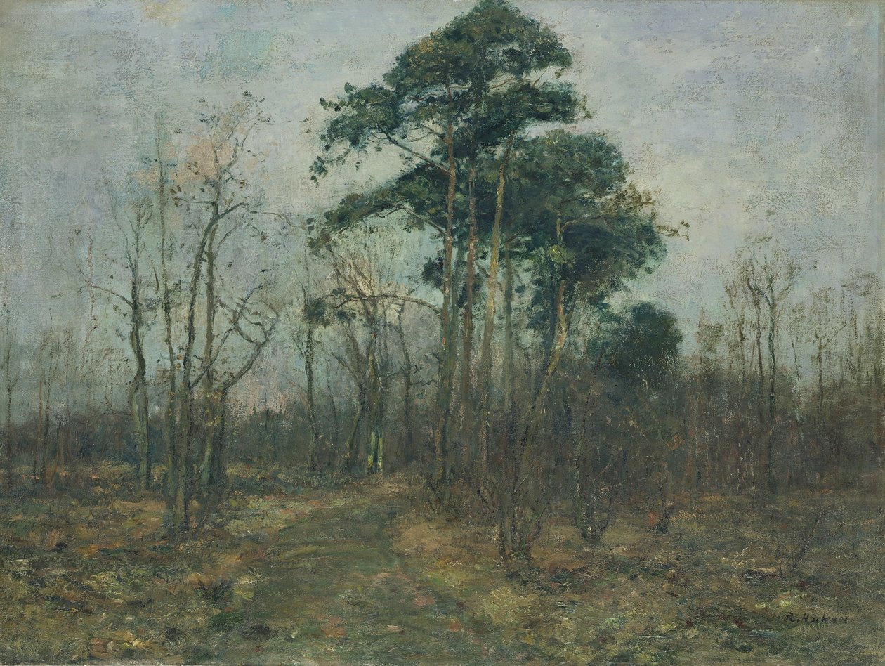 Paisaje de Parque: Bosque en Primavera de Rudolf Hockner