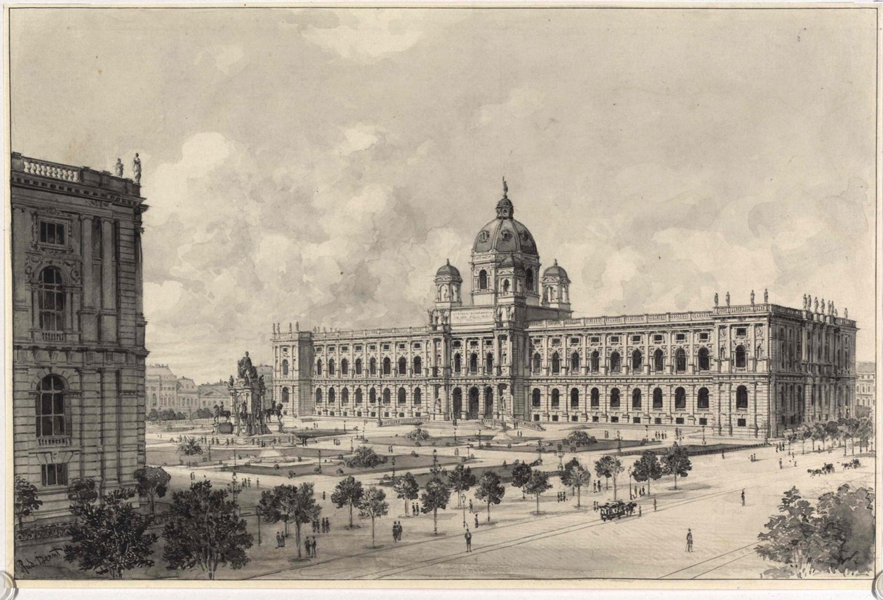 Museo de Historia Natural de Viena de Rudolf Bernt