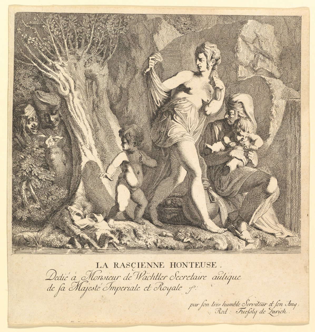 La Rascienne Honteuse de Rudolf Fussli
