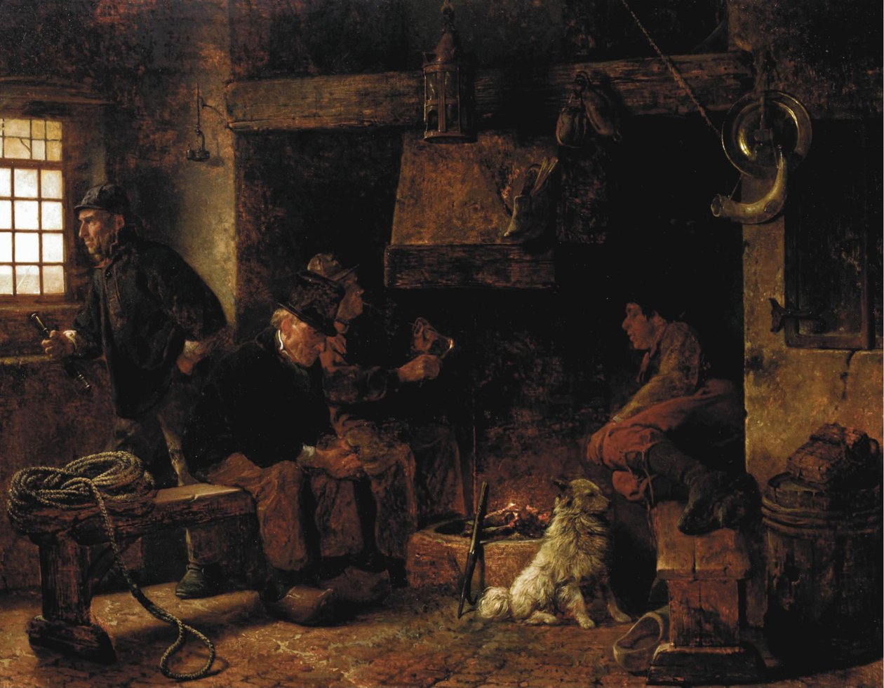 Alemán: Warten aufs Essen Waiting for supper de Rudolf Jordan