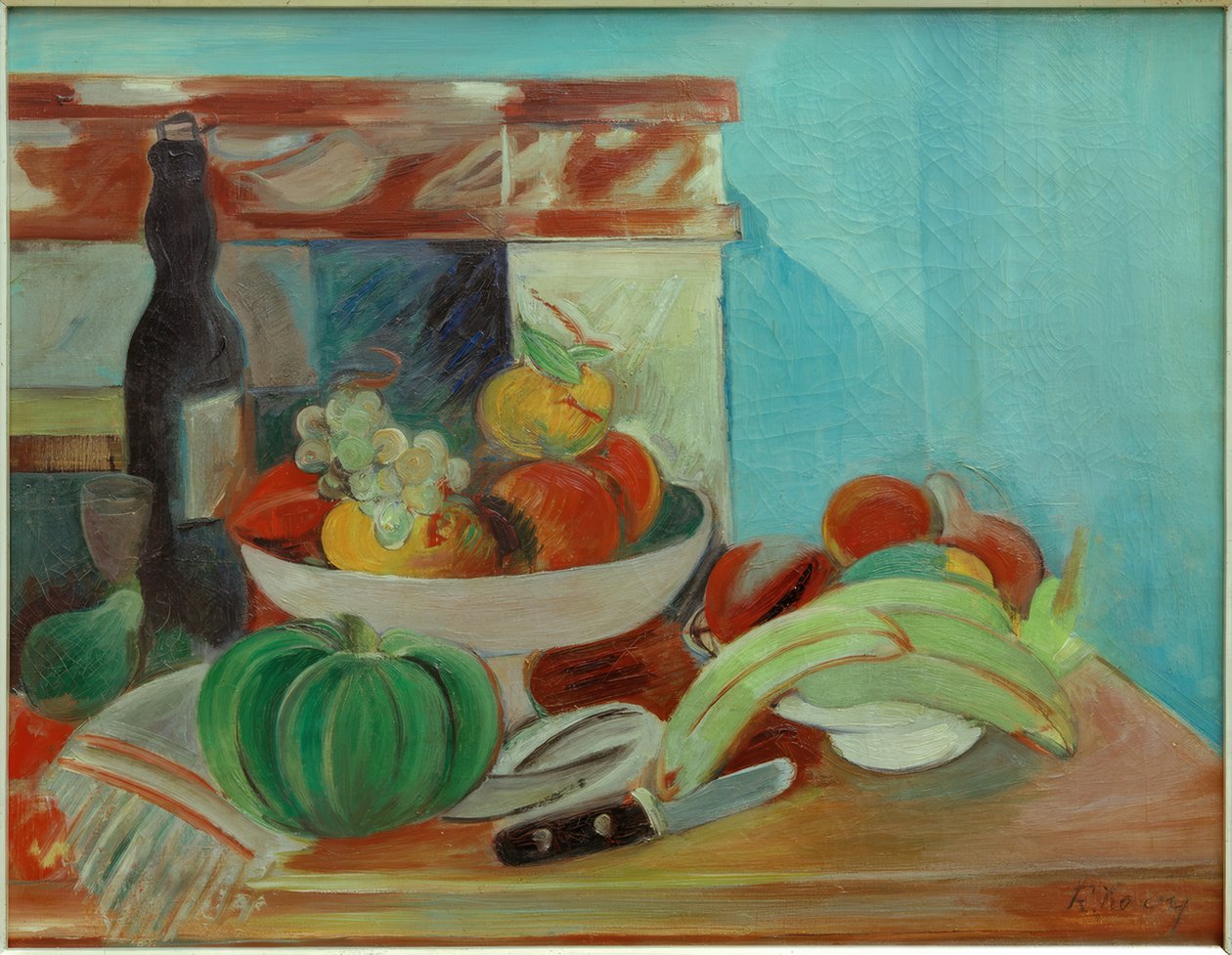 Naturaleza muerta con frutas de Rudolf Levy