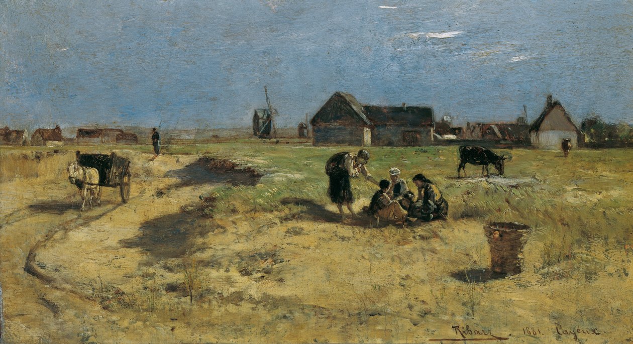 Landschaft aus Cayeux de Rudolf Ribarz