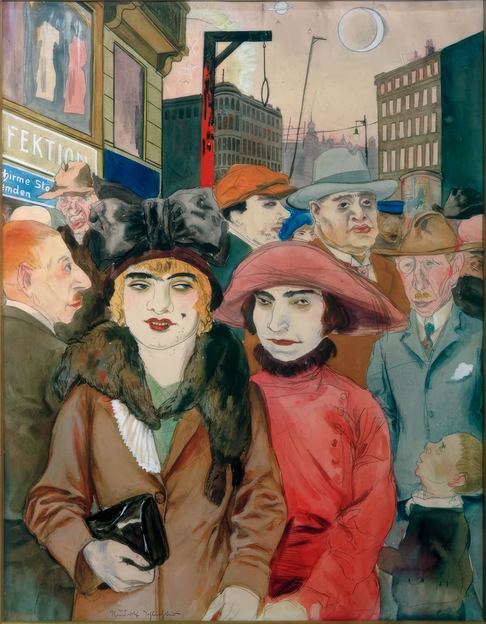 Hausvogteiplatz von Rudolf Schlichter