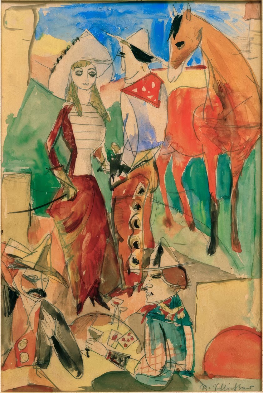 Oeste salvaje de Rudolf Schlichter