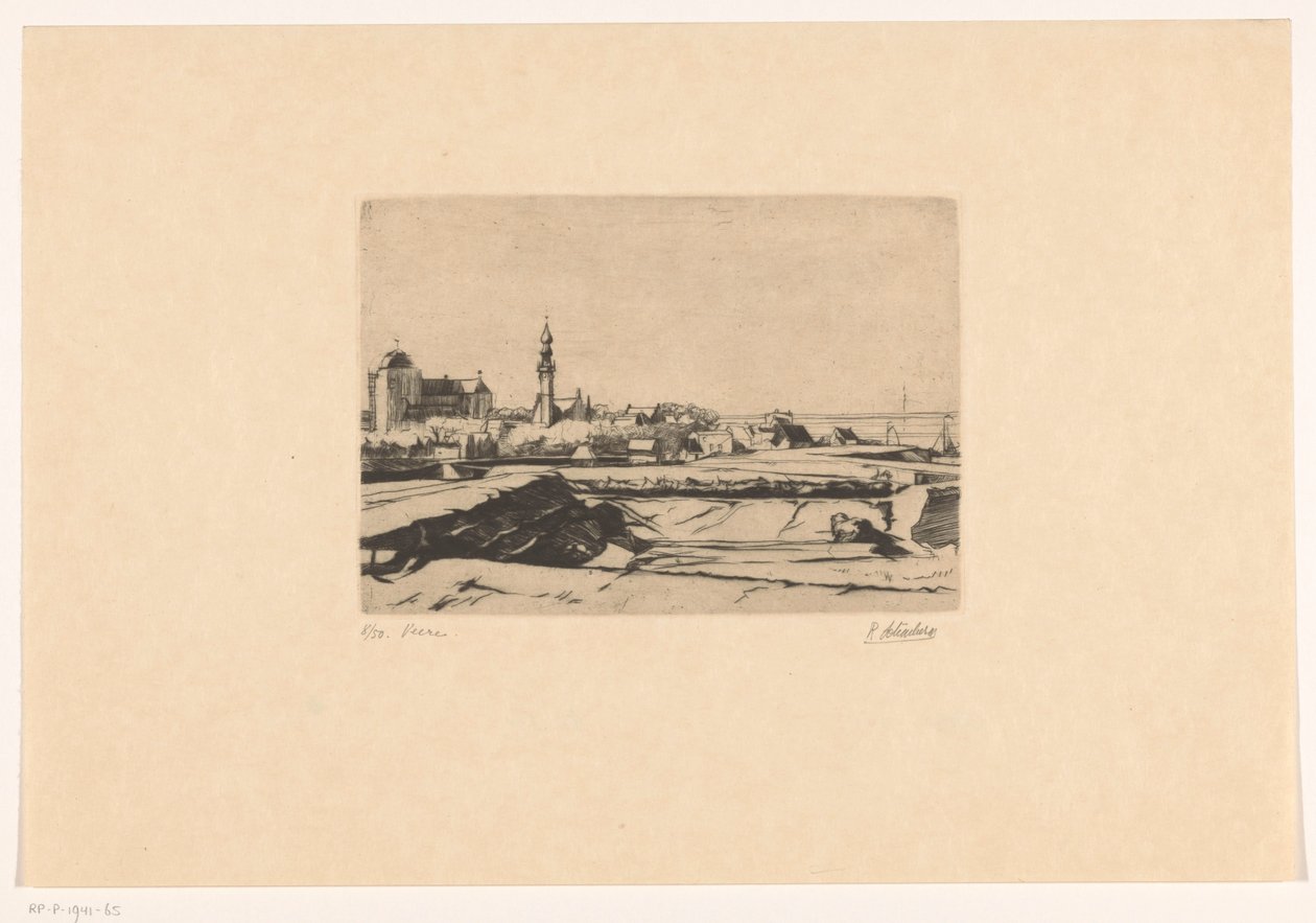 Veere (título original del objeto) de Rudolf Schönberg (signed by artist)