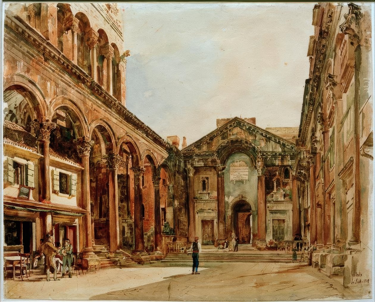 Palacio de Diocleciano de Rudolf von Alt