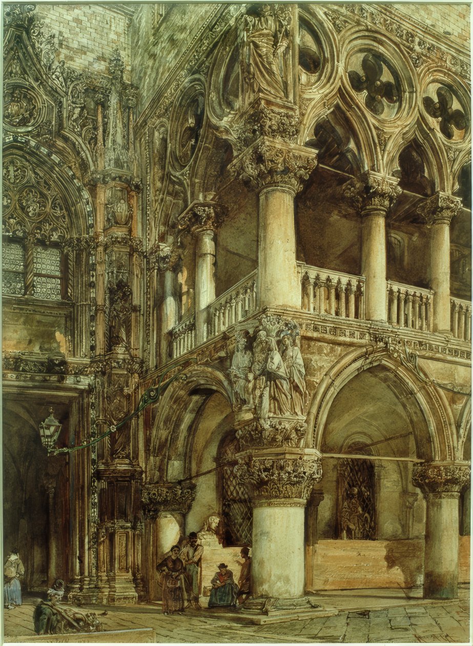 Palacio Ducal en Venecia de Rudolf von Alt