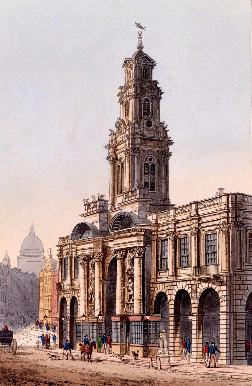 La Bolsa Real, 1816 de Rudolph Ackermann