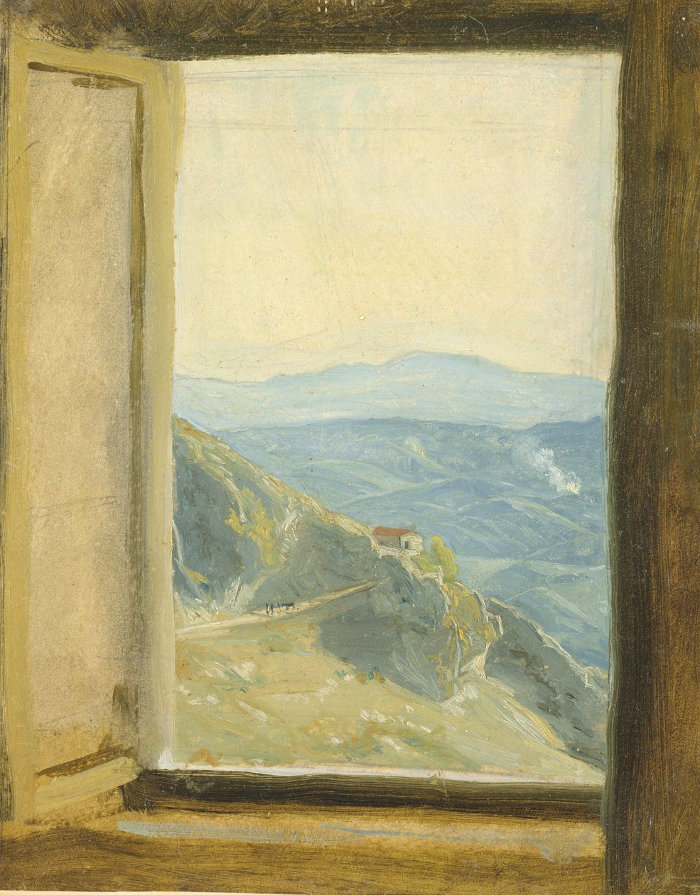 Vista de Campania, c.1833 de Rudolph Friedrich Wasmann
