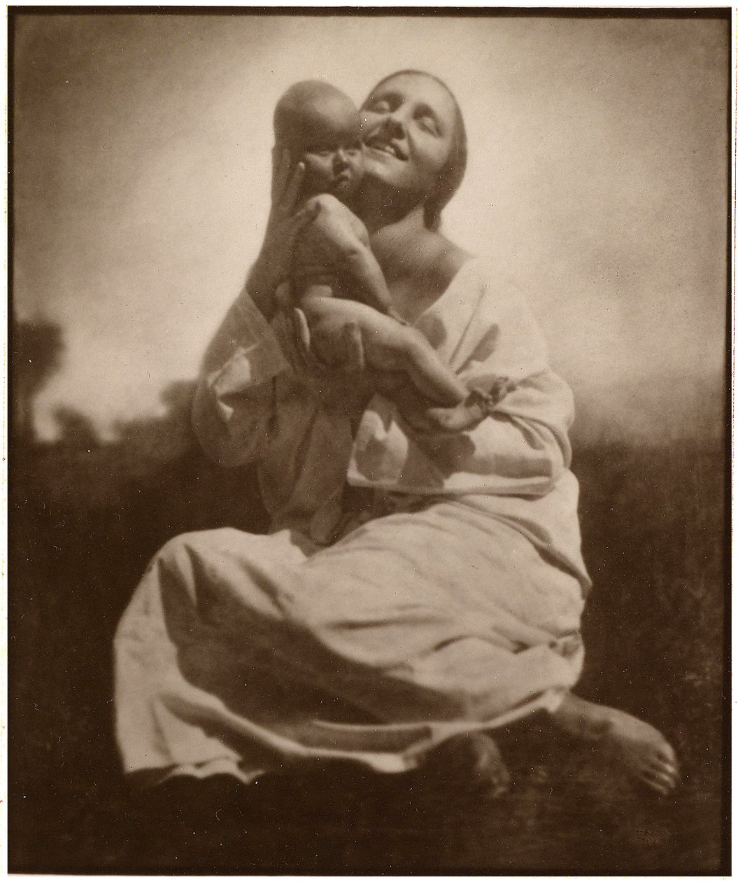 Madre e Hijo c.1925 de Rudolph Koppitz