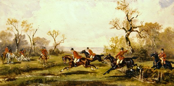 Escena de caza, c.1920 de Rudolph Stone
