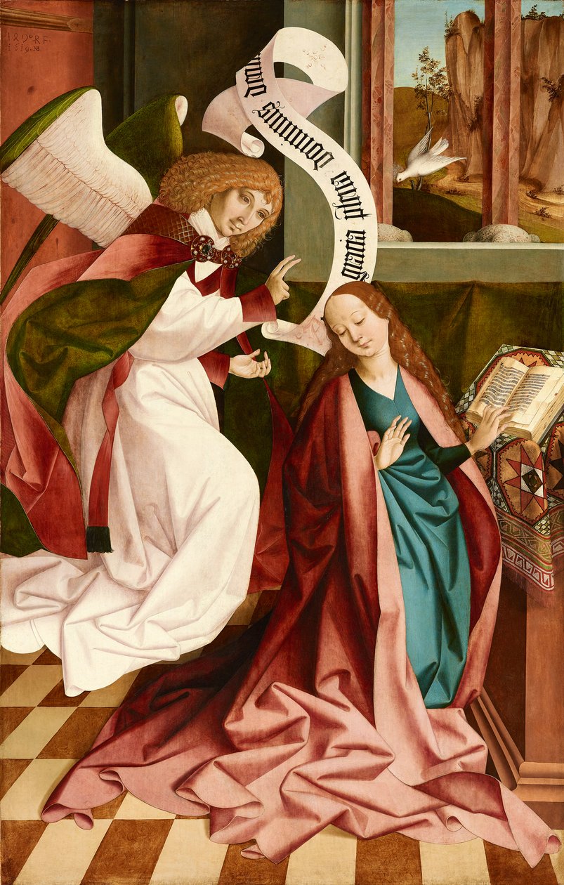 Anunciación a María de Rueland Frueauf d. Ä.